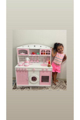 Özka Hobi Ahşap 10 Adet Aksesusarlı Tencere Ve Tava Setli