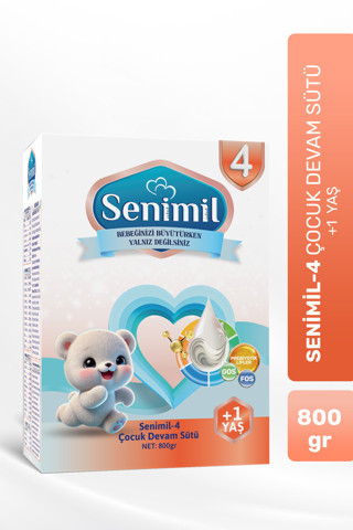 4 ÇOCUK DEVAM SÜTÜ 800 GR (+1 YAŞ)
