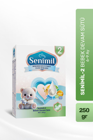 2 BEBEK DEVAM SÜTÜ 250 GR (6-9 AY)