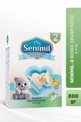 2 BEBEK DEVAM SÜTÜ 800 GR (6-9 AY)