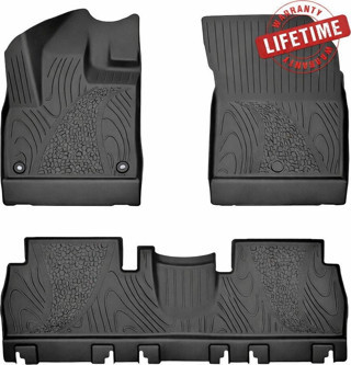 Rizline Premium Peugeot Rifter 2019 Sonrası Havuzlu Paspas | Katlanabilir Ön Yolcu Koltuğu