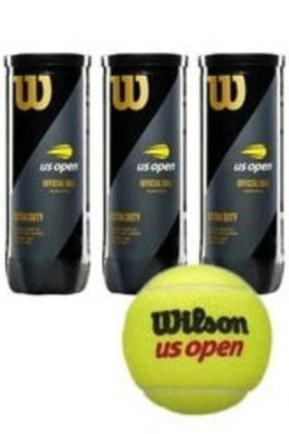Wilson Tenis Topu Us Open Xd 3Lü (Wrt1062001) Sarı