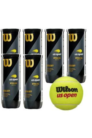 Wilson 6 Kutu Us Open Tenis Topu Vakum Ambalajda WRT106200