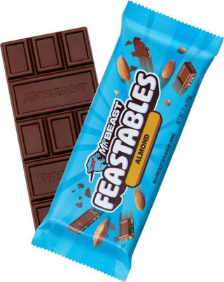 Mr Beast Almond Çikolata Bar 60GR