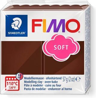 Staedtler Fimo Polimer Kil 57gr Soft Modelleme Kili Çikolata / 8020-75 07