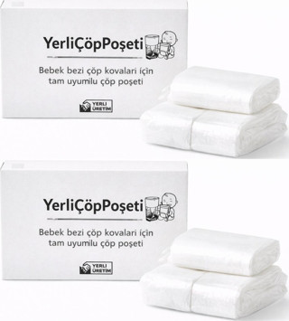 Mandaş Tommee Tippee Twist & Click Çöp Poşeti Tam Uyumlu Yerli (3 Lü Yedek Set) KOVASIZ (2 Li Set)