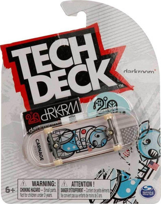 Tech Deck New ULTRA RARE Skateboards Fingerboards Parmak Kaykay - Darkroom Carnage