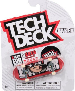 Tech Deck – Baker – Brand Logo Domuz Grafik – Parmak Kaykay