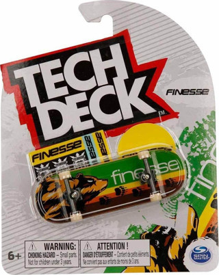 Tech Deck Parmak Kaykayı Tekli Paket 96 mm Finesse Yeşil Pençe