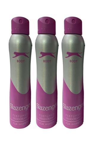 Slazenger Deodorant 150ml Pembe X 3 Adet For Women