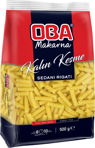 Oba Kalın Kesme Makarna 500g | Ev Tipi Lezzetli Makarna