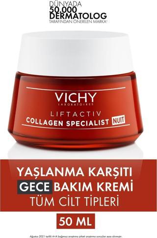 Vichy Liftactiv Collagen Specialist Night 50 ml.