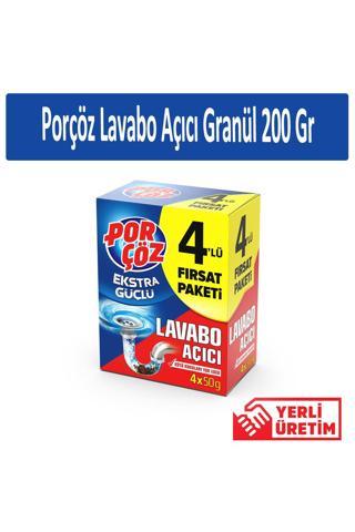 Porçöz Lavabo Açıcı Granül 200 gr