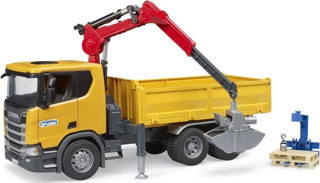 Bruder BR03551 Scania 560R Vinçli Şantiye Kamyonu