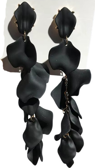 Omark Cotton Black Falls Küpe