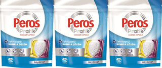 Peros Pratik Matik Çamaşır Deterjanı Kapsülü - Tableti 78 Adet Beyazlar (3PK*26)