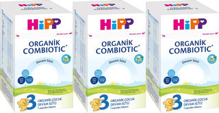 Hipp Organik Combiotic Bebek Devam Sütü 800GR No:3 (9. Aydan İtibaren) (3 Lü Set)