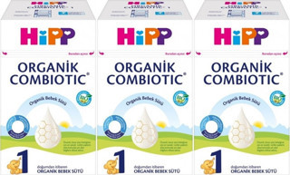 Hipp Organik Combiotic Bebek Sütü 600GR No:1 (0-6 Ay) (3 Lü Set)