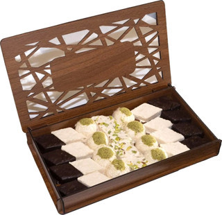 İpek Pişmaniye Ahşap Kutu Elegance 500 gr