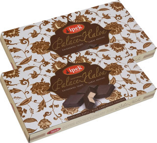 İpek Pişmaniye Saray Helvası Çikolata Kaplı 550 gr x 2 Adet