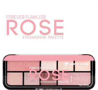 Pierre Cardin Forever Flawless Rose Eyeshadow Palette - Far Paleti (8'li)