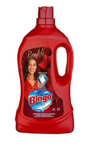 Bingo Renkli Matik Sıvı Deterjan 50 Yıkama 3 lt