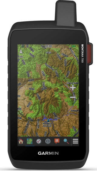 Garmin Montana 750i, Dahili inReach Uydu Teknolojisine ve 8 megapiksel Kameraya sahip Sağlam El Tipi GPS, Eldiven Dostu 5"" Renkli Dokunmatik Ekran (010-0...