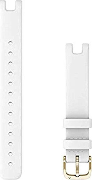 Lily GPS Akıllı Saat için Garmin Yedek Aksesuar Bandı - Beyaz İtalyan Deri