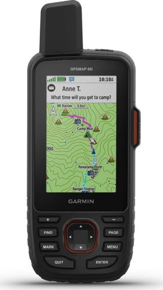 Garmin GPSMAP 66i, GPS El Tipi ve Uydu İletişim Cihazı, TopoActive haritalama ve inReach Teknolojisine sahiptir (Yenilendi)