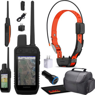 Garmin Alpha 300 Av Köpeği için Elde Taşınabilir Gelişmiş Takip ve Eğitim Cihazı GPS + USB'li Köpekler için Alpha TT25 Takip Tasması içeren Paket ...