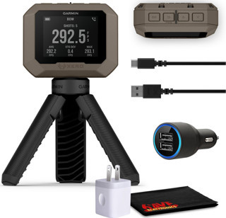 Garmin Xero C1 Pro Kronograf, Menzilli Çekim için FPS Okuma, Kompakt Tasarım, Hassas Okumalar, Çok Yönlü Aksesuar Paketi