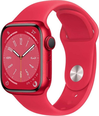 Watch Series 8 Gps + Cellular 41mm Red Alüminyum Kasa