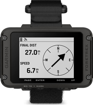 Garmin Foretrex 801, Bileğe Monte GPS Navigasyon, Yükseltilmiş Çok Bantlı GNSS, Daha Uzun Pil Ömrü