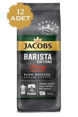 Jacobs Barista Editions Strong Filtre Kahve 225 gr x 12 Adet