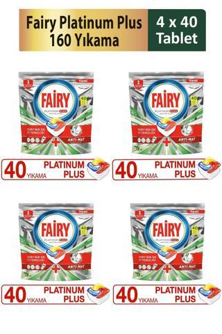 Fairy Platinum Plus Hepsi Bir Arada 40 Tablet x 4 Adet