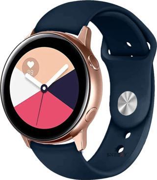 Sneezy Samsung Galaxy Watch 4 40-42-44-46Mm Uyumlu 20Mm Purelux Soft Silikon Kordon