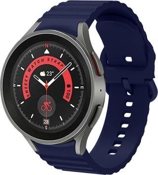 Sneezy Samsung Galaxy Watch 4 5 Pro 40 42 44 45 46Mm Tasarım Kavisli Uyumlu Aeroflex Silikon Kordon