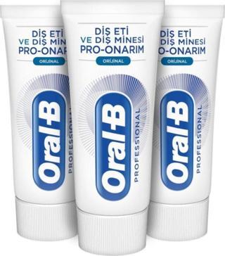 Oral-B Professional Diş Eti Ve Diş Minesi Pro Onarım Original 50 Ml X 3 Adet