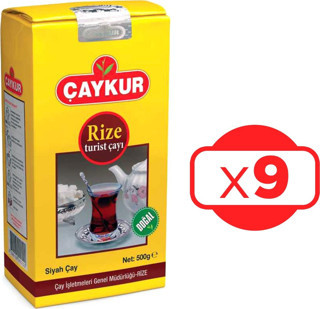 Çaykur Rize Turist Çay 500 G x 9 Adet 