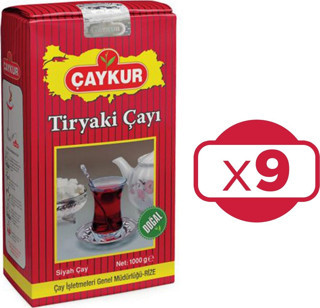Çaykur Tiryaki Çayı 1000 G x 9 Adet