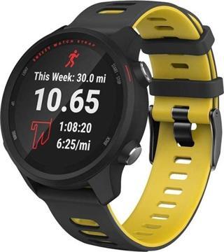Sneezy Huawei Watch Gt3 Elite-Active 46Mm-Gt3 Pro-Gt3 Se 22Mm Uyumlu Stride Çift Renkli Silikon Kordon