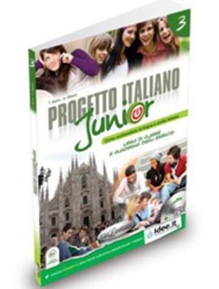 Progetto Italiano Junior 3 (Ders Kitabı ve Çalışma Kitabı+CD) İtalyanca Orta Seviye - T. Marin - Nüans
