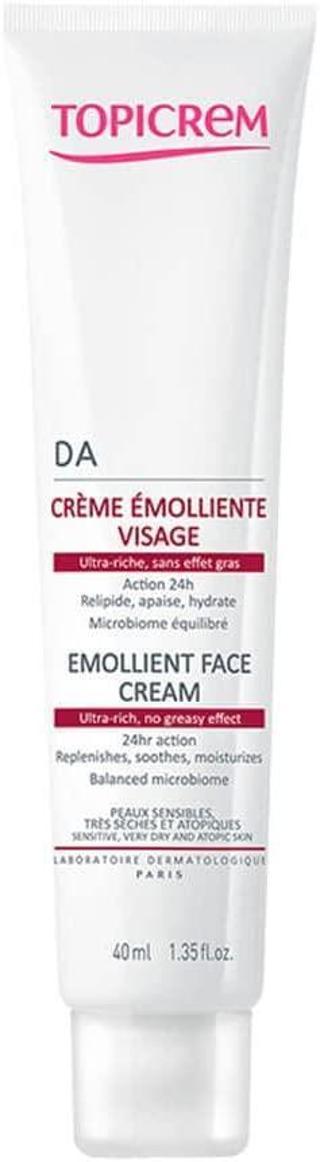 Topicrem DA Emollient Face Cream 40ml 