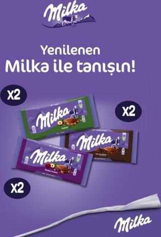 Sevilen Lezzetler Paketi 1 Tablet Çikolata 100 gr - 6 Adet