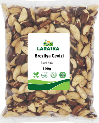 Brezilya Cevizi İçi Yeni Tane 100g Brazil Nut