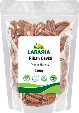 Pikan Ceviz İçi 100g Pecan Halves