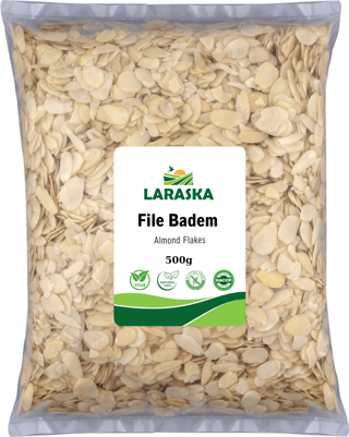 File Badem 500g Almond Flakes Taze Yeni Mahsül