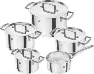 Zwilling Bellasera 5 Adet 18/10 Paslanmaz Çelik Tencere ve Tava Seti