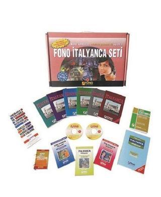 Fono İtalyanca Seti (13 Kitap + 6 Cd) - Kolektif  - Fono Yayınları
