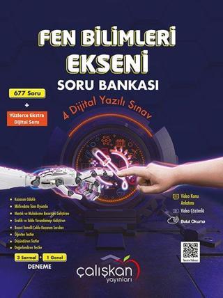 6. Sınıf Fen Bilimleri Ekseni Soru Bankası - Kolektif  - Çalışkan Yayınları